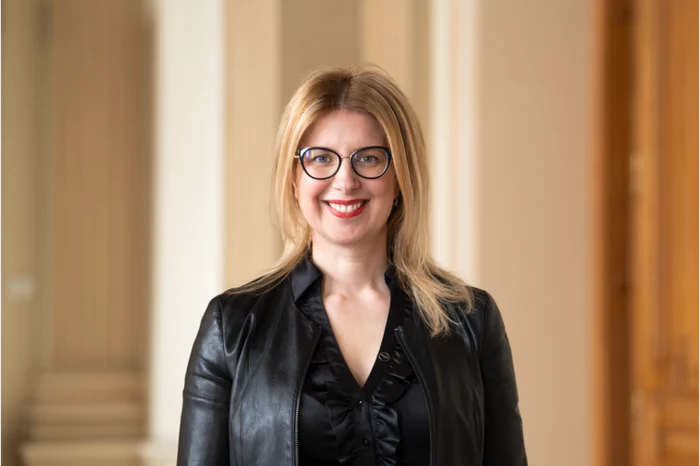 Cătălina Murariu, executive director of a foundation that supports education