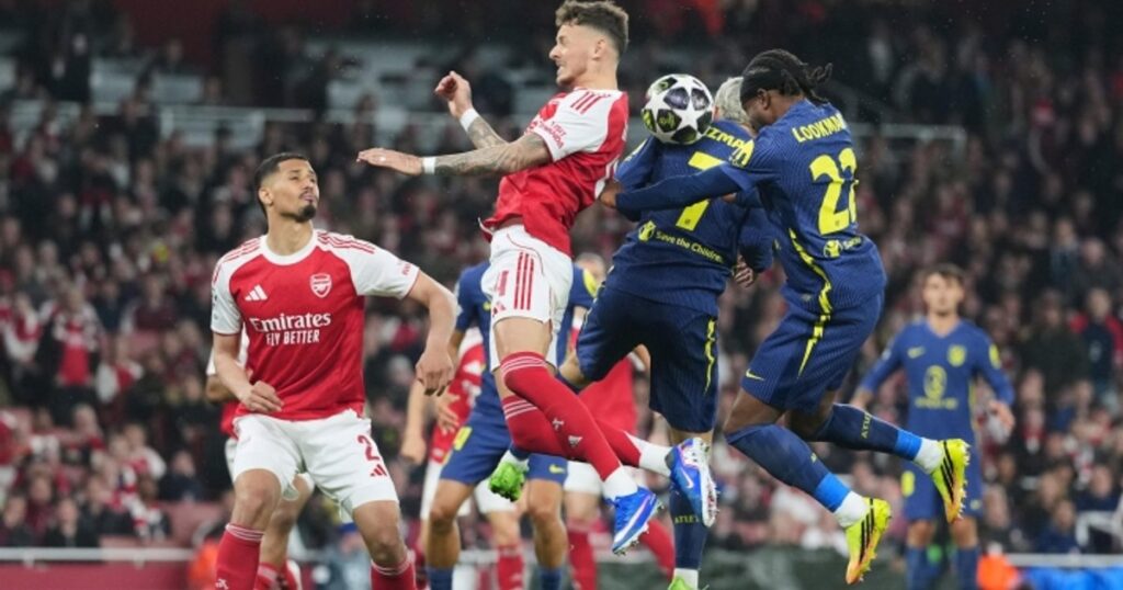 Arsenal London, the first finalist of the Champions League in football 2026. "The Gunners" have never won the trophy