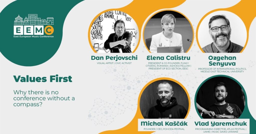 East European Music Conference, between May 20 and 24: "LIVE music from Europe is discussed in Bucharest"