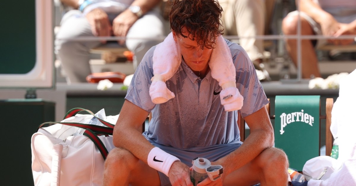 Tennis shock: World No.1 Jannik Sinner ruled out of Roland Garros after heat illness