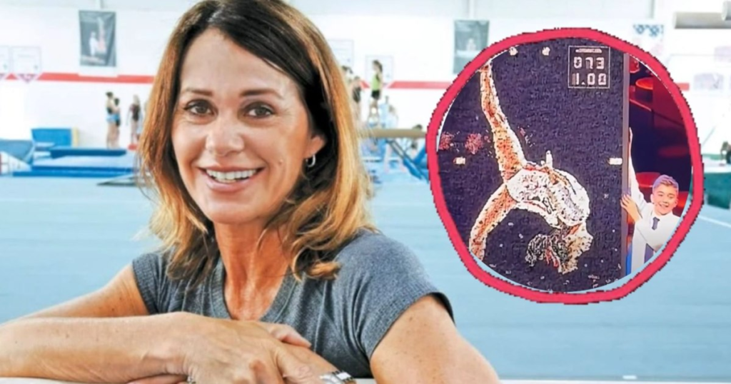 "This is my perfect ten!". The kid who reached the finals of Romanians have Talent, after making Nadia Comăneci's painting from LEGO pieces. The famous gymnast reacted