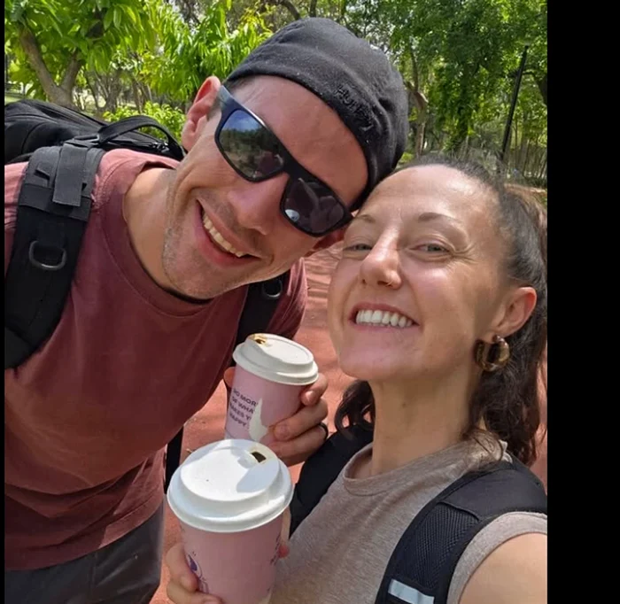 Ruth Rowe and her husband Steven PHOTO: instagram