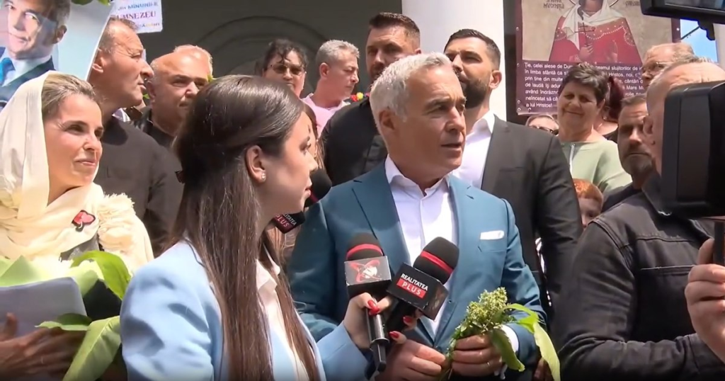 Video Călin Georgescu, the first reaction after the drone incident in Galați: "A gang leader listens to God, not people"