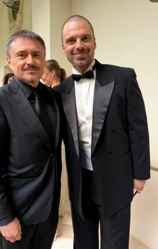 The Romanian actor filmed with Sebastian Stan and is delighted to be in the second film in which he stars, directed by Mungiu
