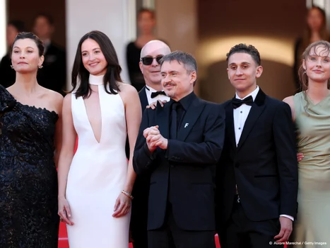 Mungiu, spectacular return to Cannes PHOTO: Getty Images