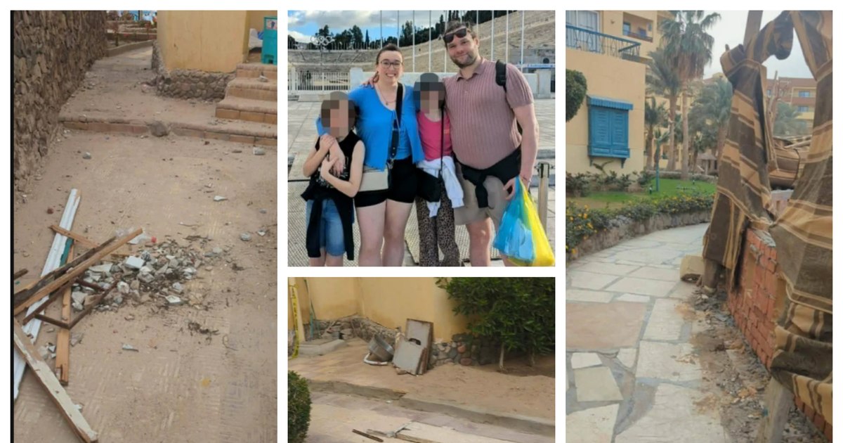 Video Nightmare experience for a family in a resort in Hurghada, Egypt: the disaster found in the hotel for which they paid 4,000 euros