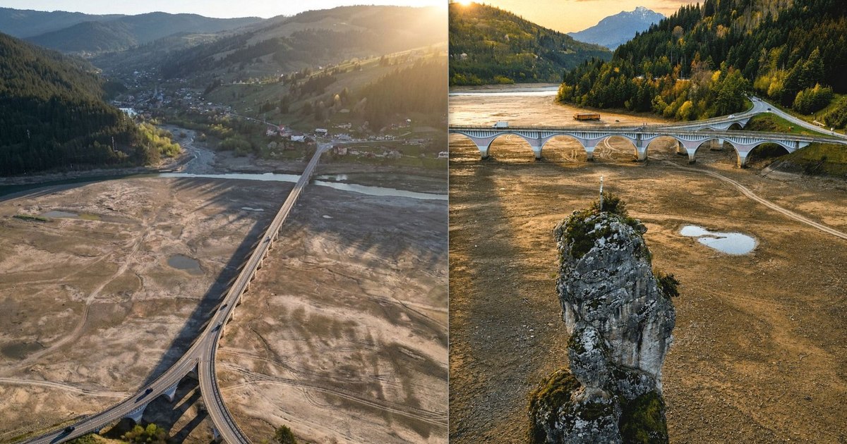 Video Piatra Teiului, the great viaduct on Lake Bicaz. How the place at the gates of Moldavia, Bucovina and Transylvania changed
