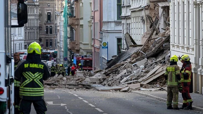 The explosion took place in the city of Gorlitz PHOTO X