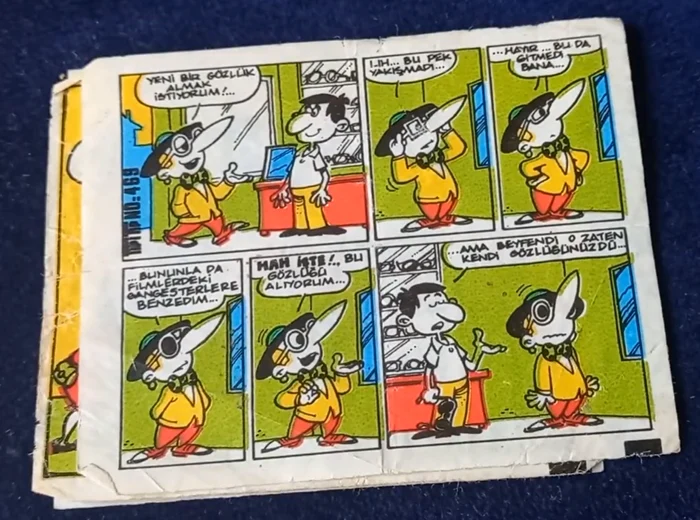 Tipitip, one of the most popular comic characters in Turkey. PHOTO personal archive