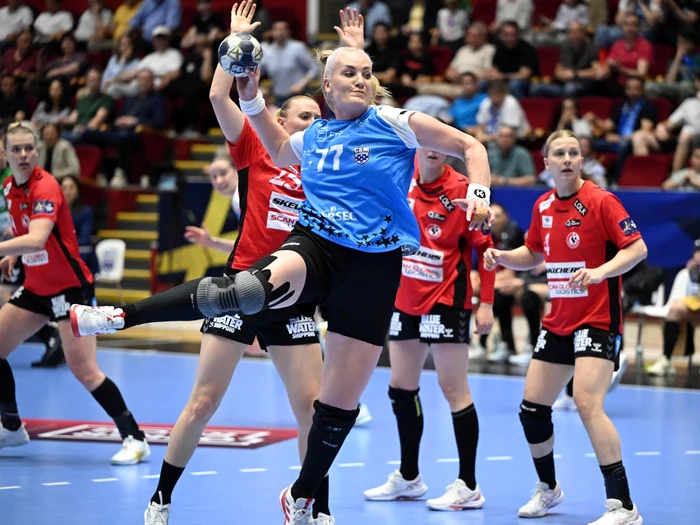 Crina Pintea contributed to the clear success with Team Esbjerg (Photo: sportpictures)