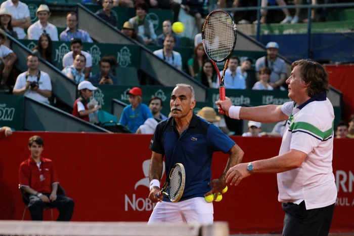 Bahrami did the double with Panatta, in Bucharest, in 2013 (Photo: Marian Burlacu)