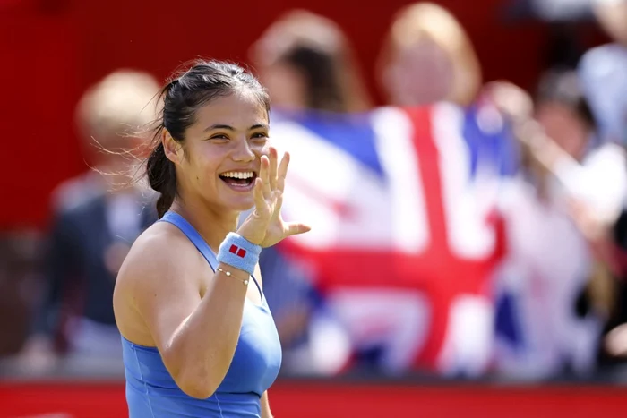 Emma Răducanu enjoyed this success achieved on British soil (Photo: EPAImages)