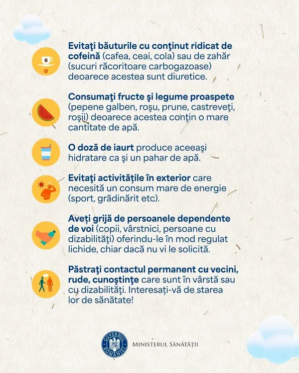 The recommendations of the Ministry of Health. PHOTO FB Ministry of Health 