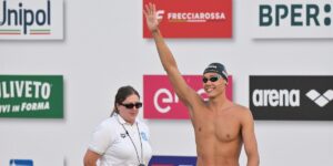 David Popovici also won gold in the 200 meter freestyle
