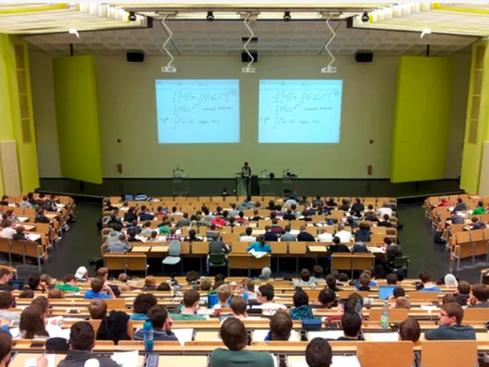 Students in the classroom during the course