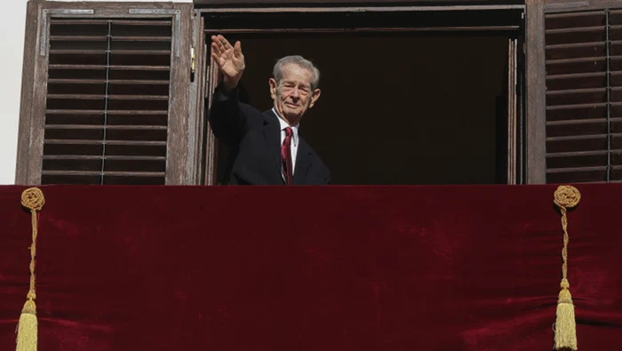 King Mihai I visiting Bucharest Photo: Inquam Photos