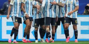 Messi scored twice with Austria and is the top scorer of the World Cup