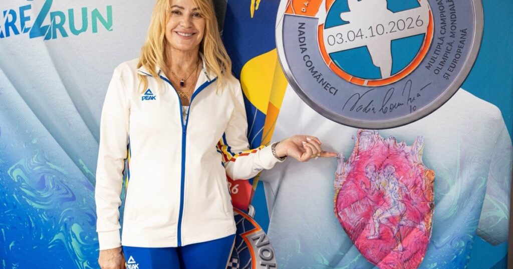 Nadia Comăneci was appointed Ambassador of the UVT Liberty Marathon