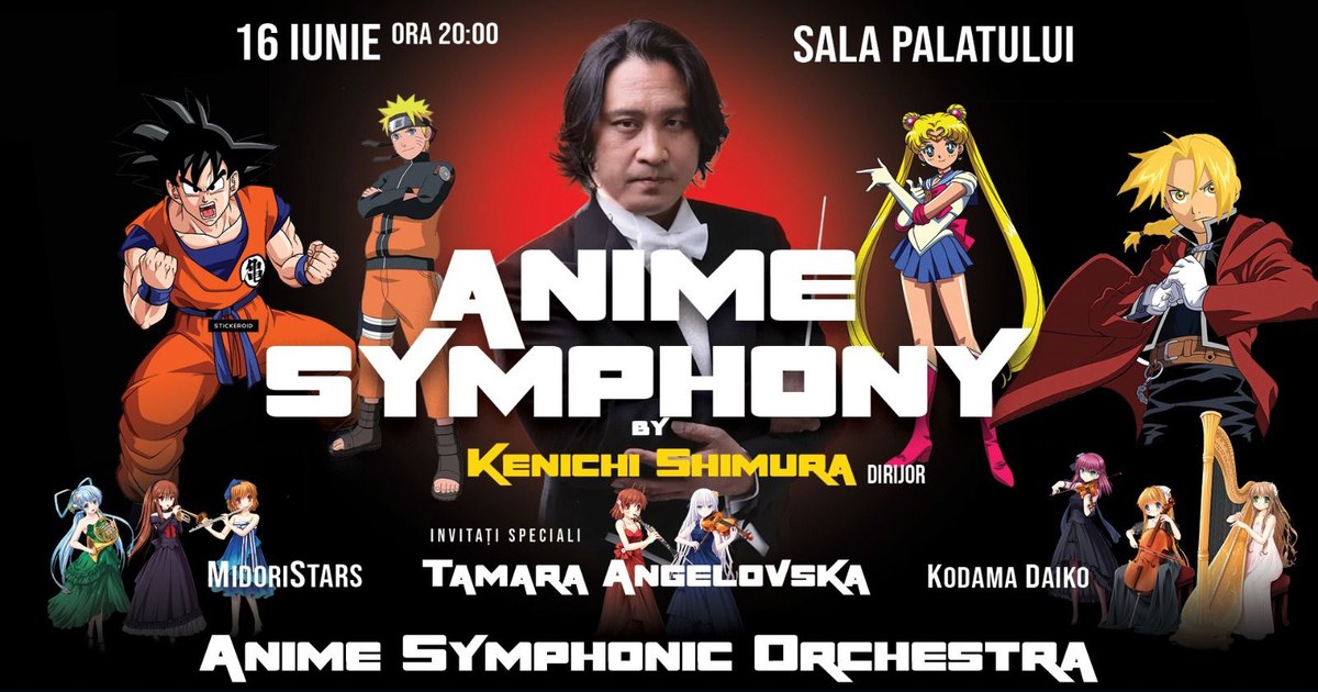 Naruto, Dragon Ball and Attack on Titan arrive at the Palace Hall in a spectacular symphonic show