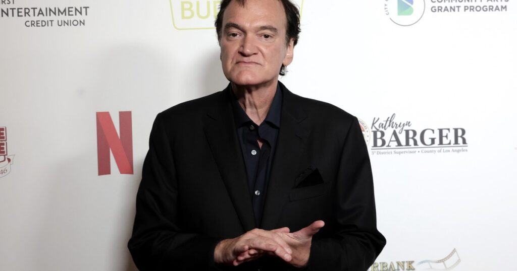Quentin Tarantino dismantles Hollywood: "A tasteless sausage factory." The director says he prefers reading a book to watching new movies