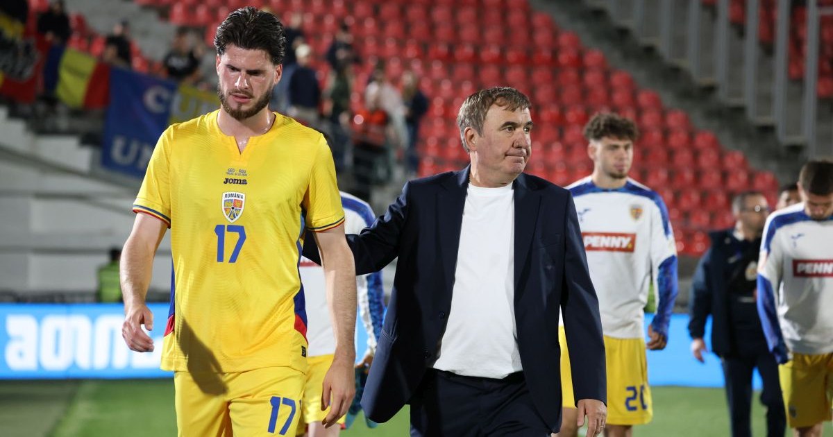 Romania drew with Georgia, Hagi says that the national team has potential