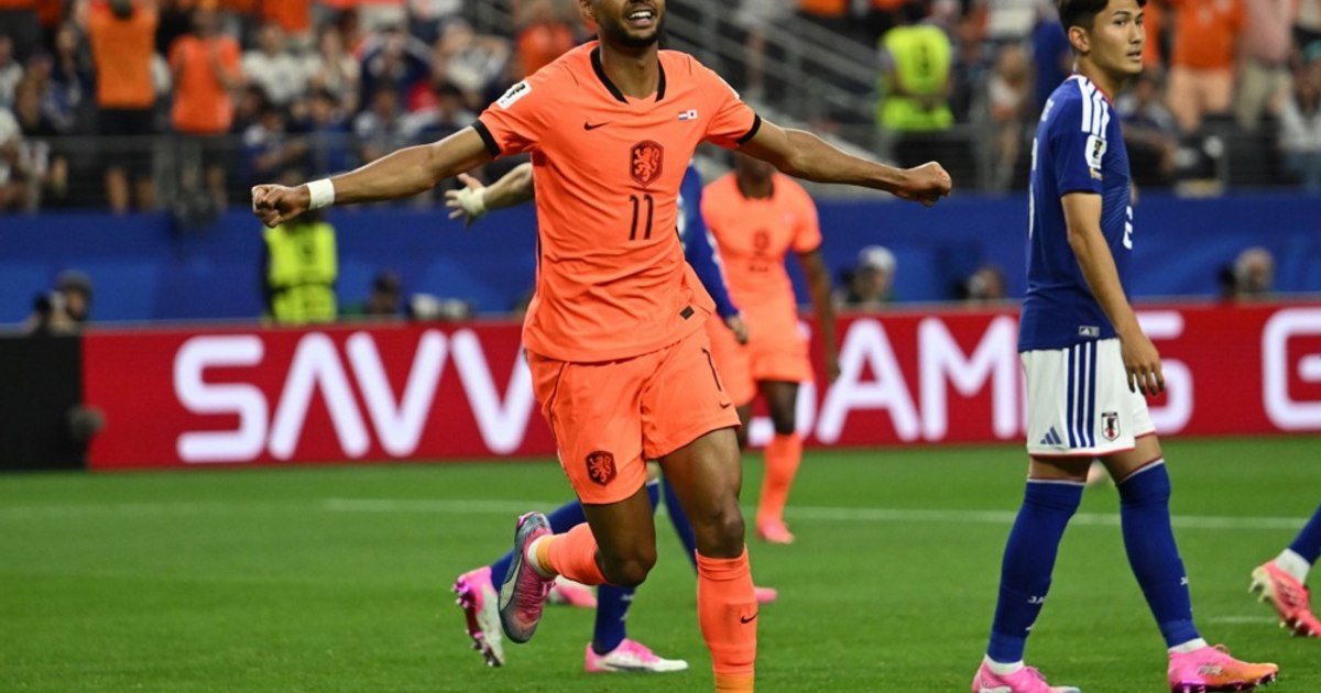 The Netherlands and Japan finished tied, four goals scored after the break