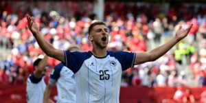 The footballer of Cluj University scored for Bosnia, Canada equalized first