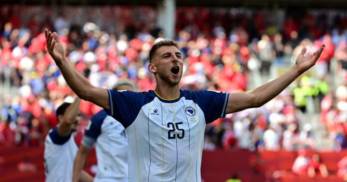 The footballer of Cluj University scored for Bosnia, Canada equalized first