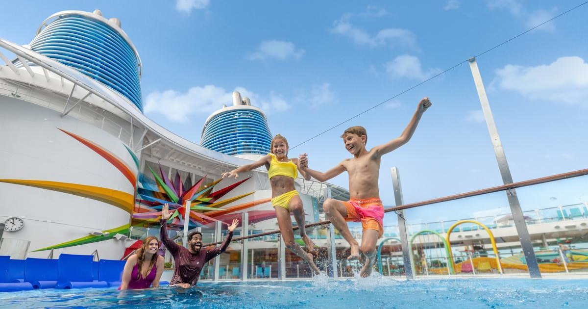 The holiday the kids will never forget: the new LEGEND OF THE SEAS cruise ship arrives in Europe