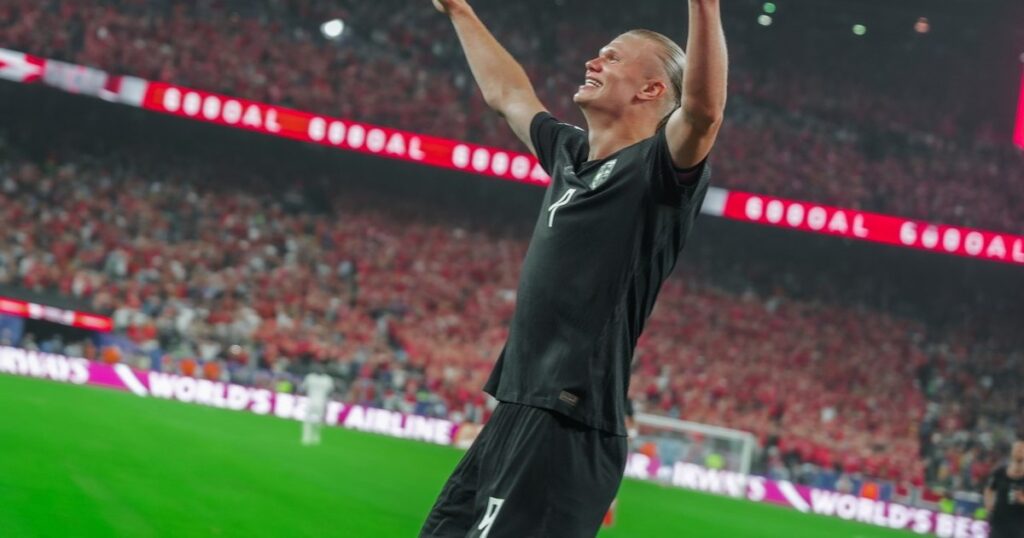 Two goals scored by Haaland sent Norway to the knockout stages of the World Cup