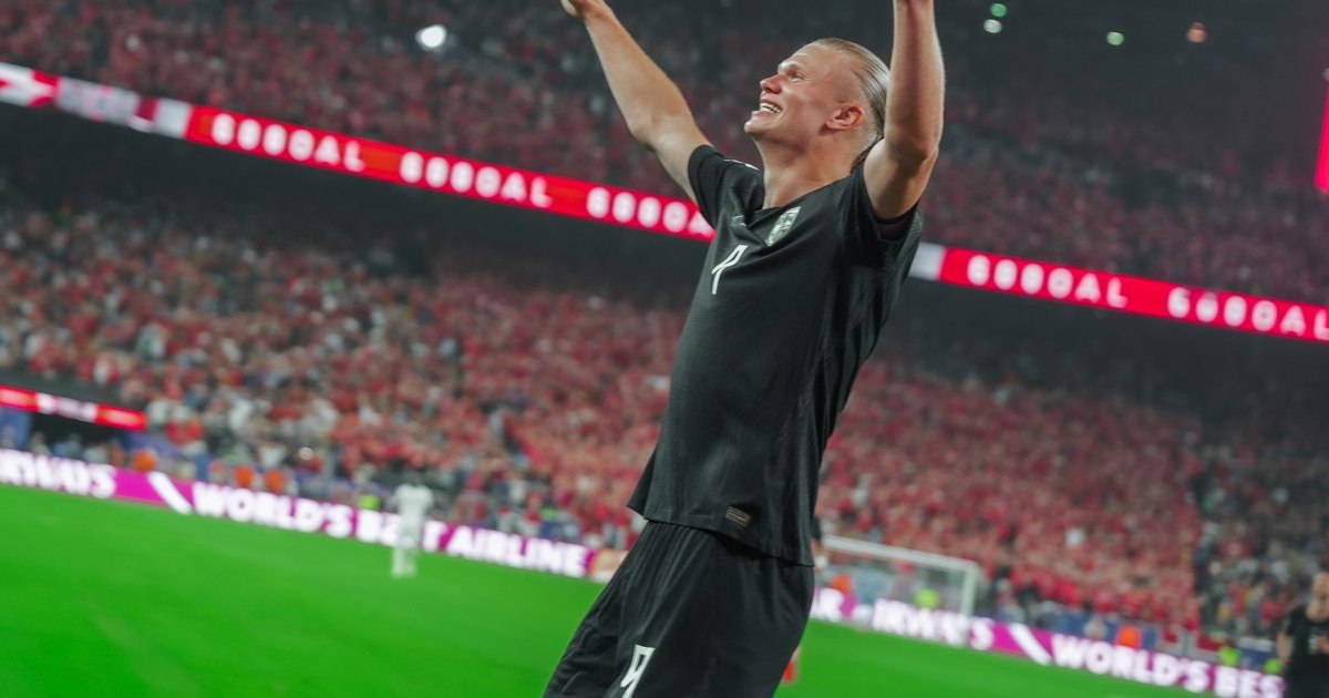 Two goals scored by Haaland sent Norway to the knockout stages of the World Cup