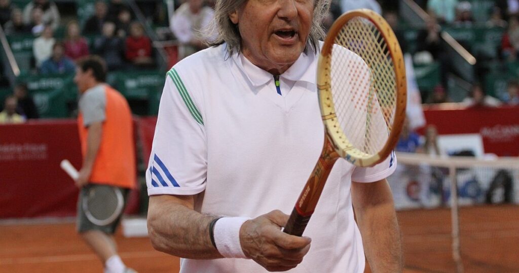 What world tennis legends remember about Năstase's "craziness": "It was unbearable. People came to see him to whistle him"