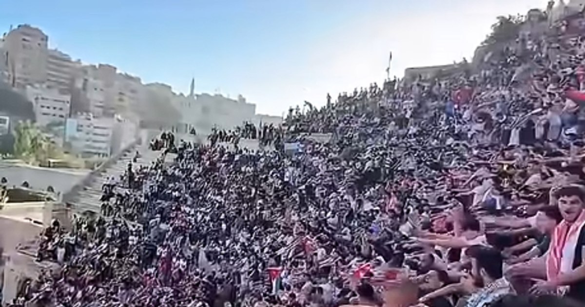 World Cup 2026 video: One dead, eight injured in Amman stampede during Jordan vs Algeria broadcast