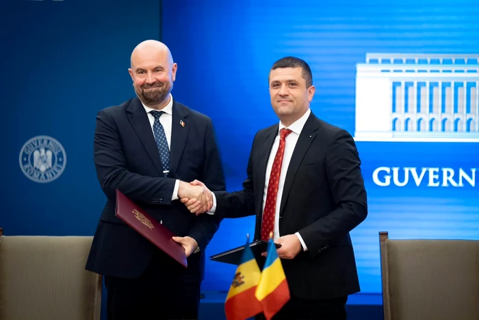 Vladimir Bolea and Radu Miruta. PHOTO: Facebook