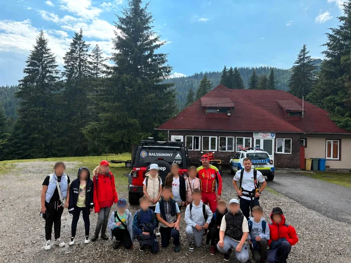 The students arrived safely at the boarding house Photo: Salvamont