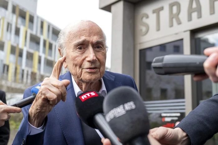 Blatter harshly criticized the current president of FIFA, Gianni Ingantino (Photo: EPAImages)