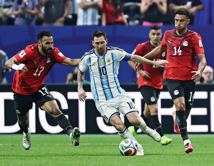 Lionel Messi proved his class again, contributing to Argentina's victory (Photo: EPAImages)