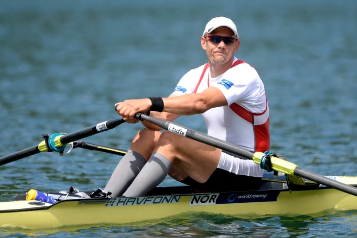 Olaf Tofte stood out in the singles event, one of the toughest in rowing (Photo: EPAImages)