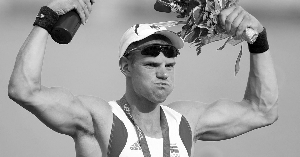 A great rowing champion, Olaf Tufte, was found dead on his farm