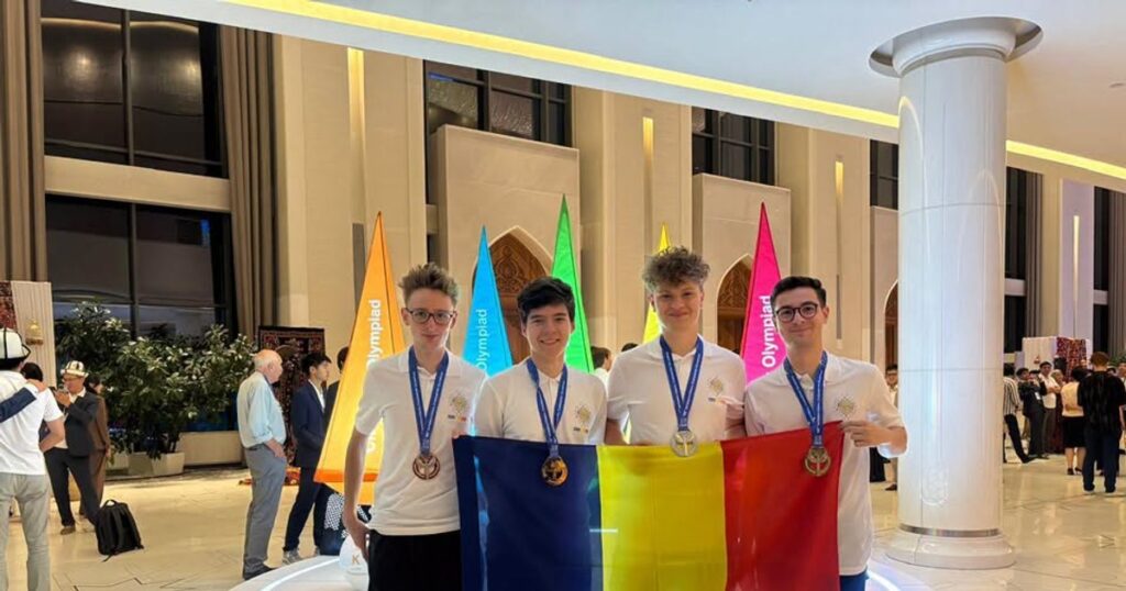 A student from Buzau won gold for Romania at the International Chemistry Olympiad. Four medals won by the national team in Uzbekistan