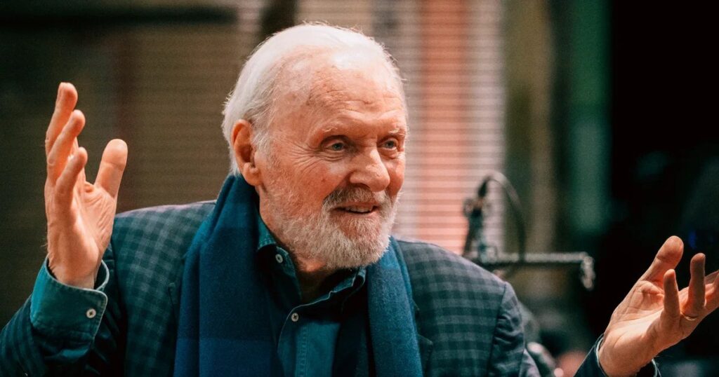 Actor Anthony Hopkins launches into music at 88 years old. "It was my first passion"