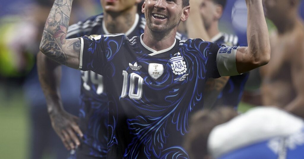 Argentina managed another comeback, Messi provided two assists
