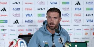 England’s Jordan Henderson was seriously injured while celebrating with fans
