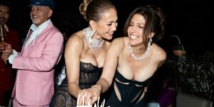 Huge surprise for a Romanian woman settled in France: she made the cake for Jennifer Lopez’s birthday without knowing