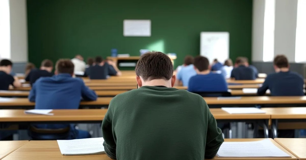 In which subject did the students get the most 10 marks at the Baccalaureate