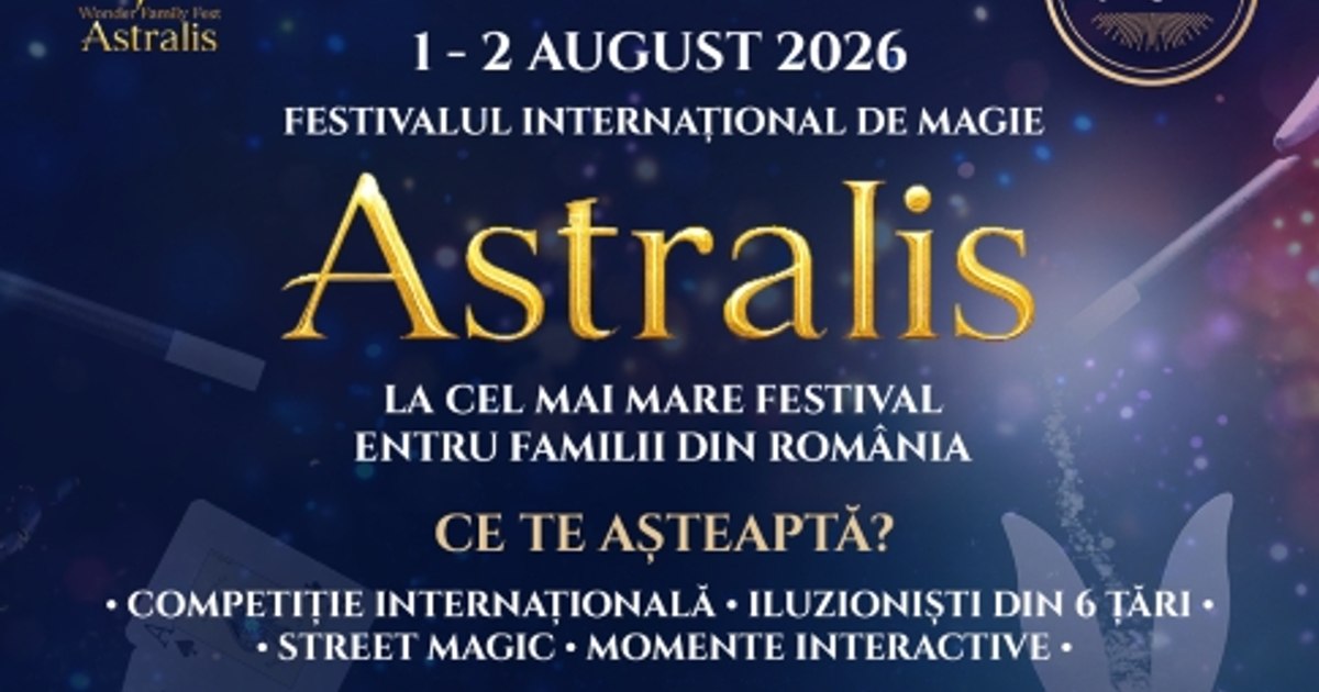 International magic competition with magicians from six countries and free performances for the public
