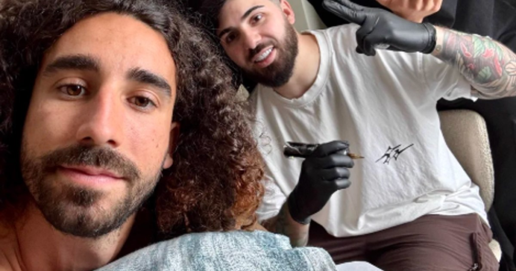No one would have believed it! Cucurella did the promised "madness" before the World Cup final. Where he tattooed his portrait of Luis de la Fuente