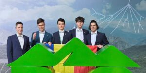 Romania on the podium at the 2026 International Physics Olympiad. Romanian students won two gold and three silver medals