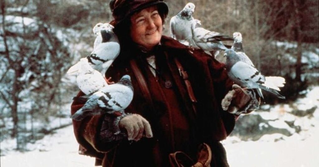 The "Dove Lady" from the movie "Home Alone" has died. Brenda Fricker was an Oscar winner