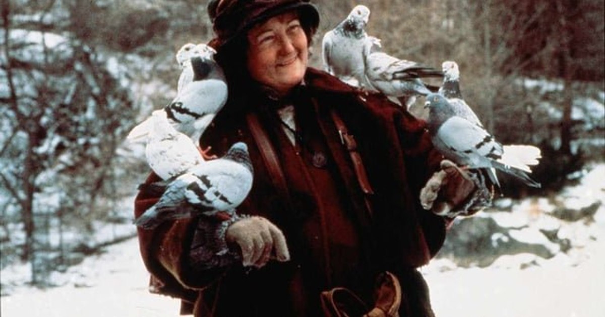 The "Dove Lady" from the movie "Home Alone" has died. Brenda Fricker was an Oscar winner